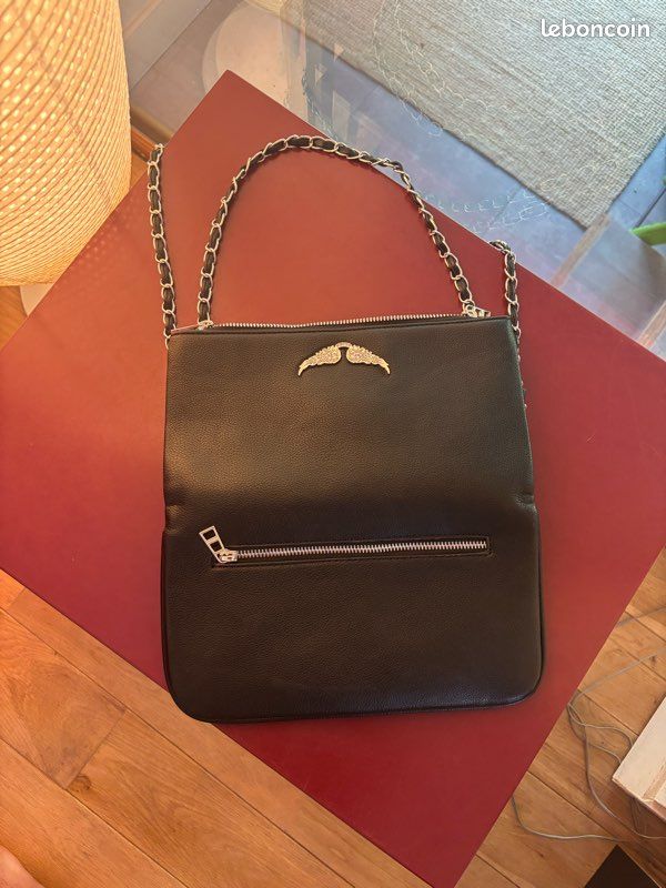 Sac à main Zadig & voltaire modèle rock noir (image 2)