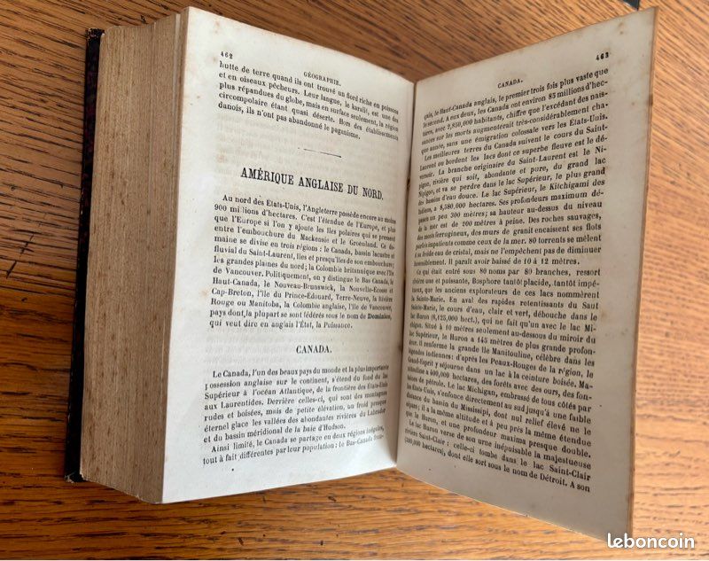 “ Géographie ” livre ancien de Onésime RECLUS édité en 1872 par L MULO libraire éditeur (image 8)