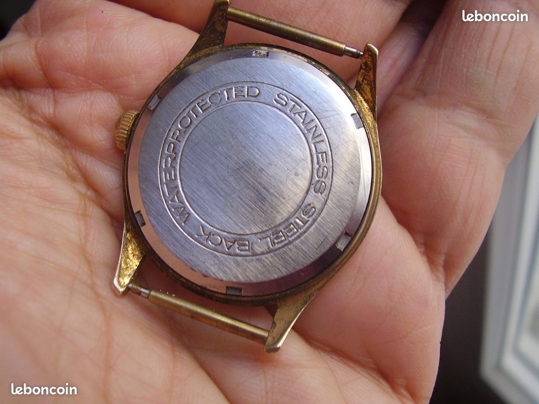 Montre Bracelet Mécanique SOLO, Calibre Cupillard 256 - À Restaurer, Occasion
