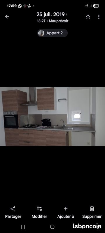 Maison 3 pièces 75 m² · à Mauprévoir · 75 m² · 430 €/mois