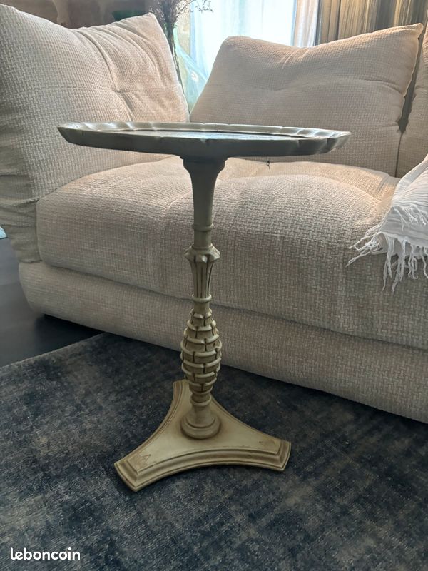 Guéridon style XIXe siècle siècle, patine (image 3)