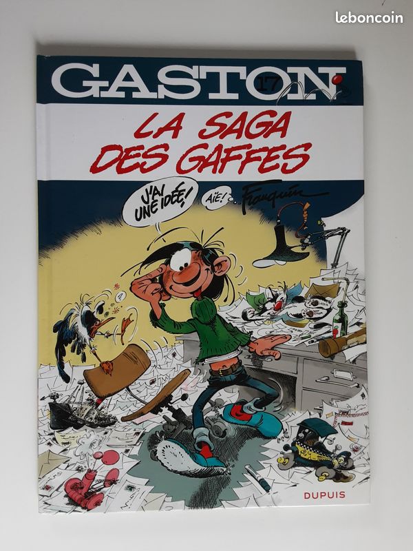 BD Gaston Lagaffe la saga des gaffes (image 1)