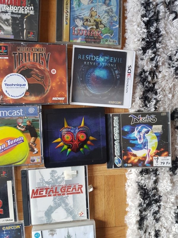 Vends jeux playstation 1, sega saturn, dreamcast,nintendo ds et 3ds (image 9)