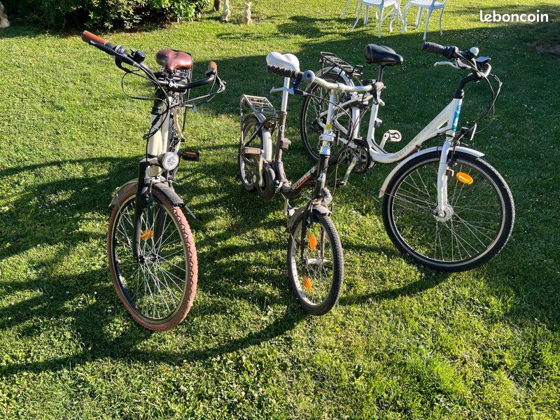 Vends lot vélo électrique sans batterie (image 1)