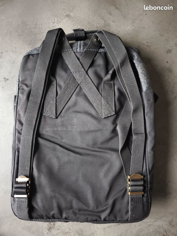 Sac à Dos Fjällräven Kånken Re-Kånken - Noir - 100% Polyester - NEUF