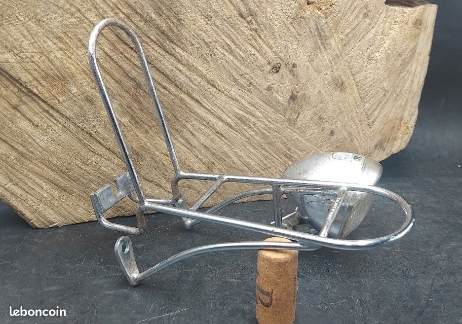 Porte-bagages Tubes Acier 650B Randonneur Vintage Années 40, Style Herse / Goéland