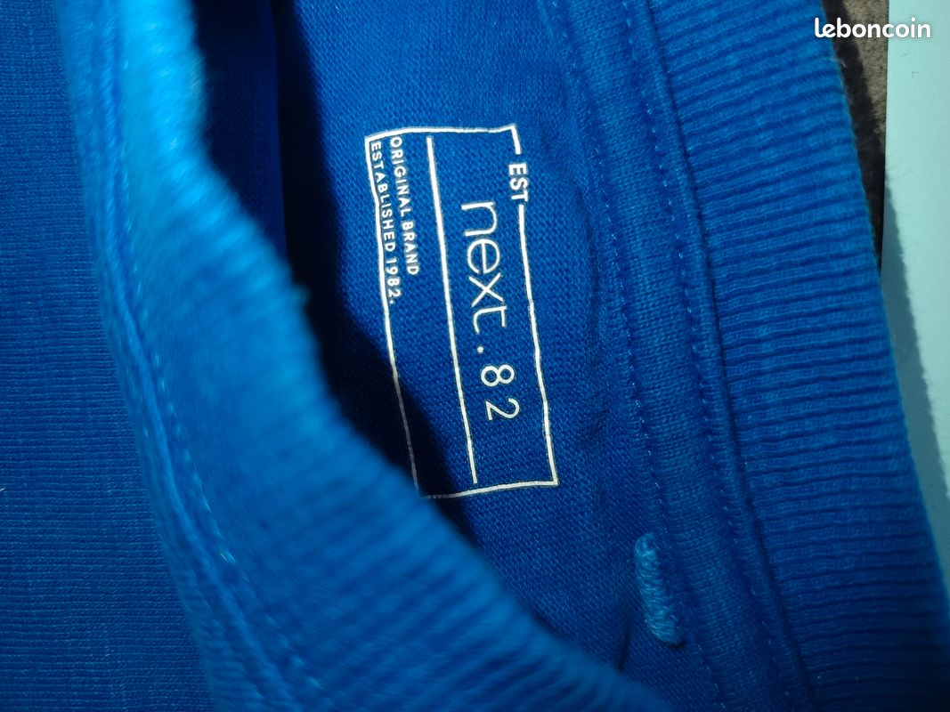Sweat bleu 5 ans (image 2)