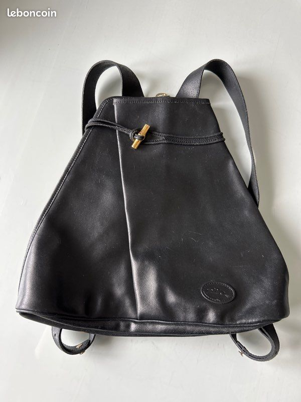 Fashion Bags Sac A Dos En Cuir Noir Femme Longchamp Bags Sac Ã Dos