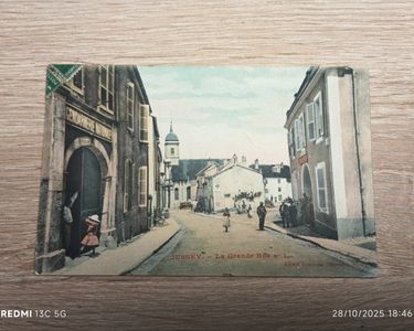 Ancienne Carte Postale CPA 70 Jussey - Le Grand Pont Et La Route De La Gare (état Correct)
