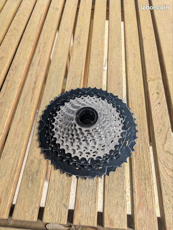 Cassette Shimano SLX M7000 11 Vitesses - Dérailleur 11-46 - Occasion En Bon état