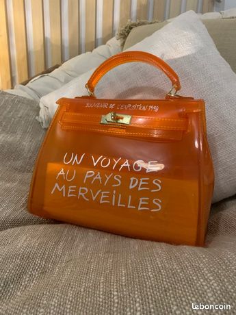 Orange Jelly Bag Hermes Handbag Sac A Main Un Voyage Au Pays Des