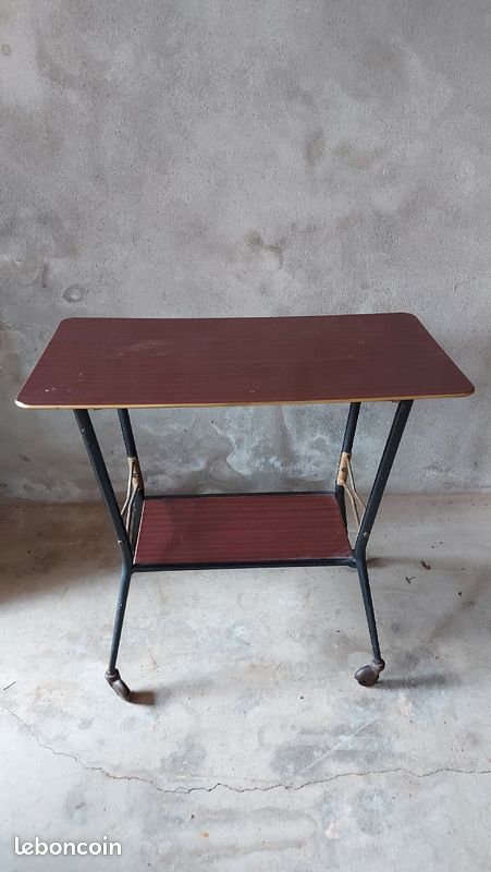 Table vintage époque 1960/80 (image 1)
