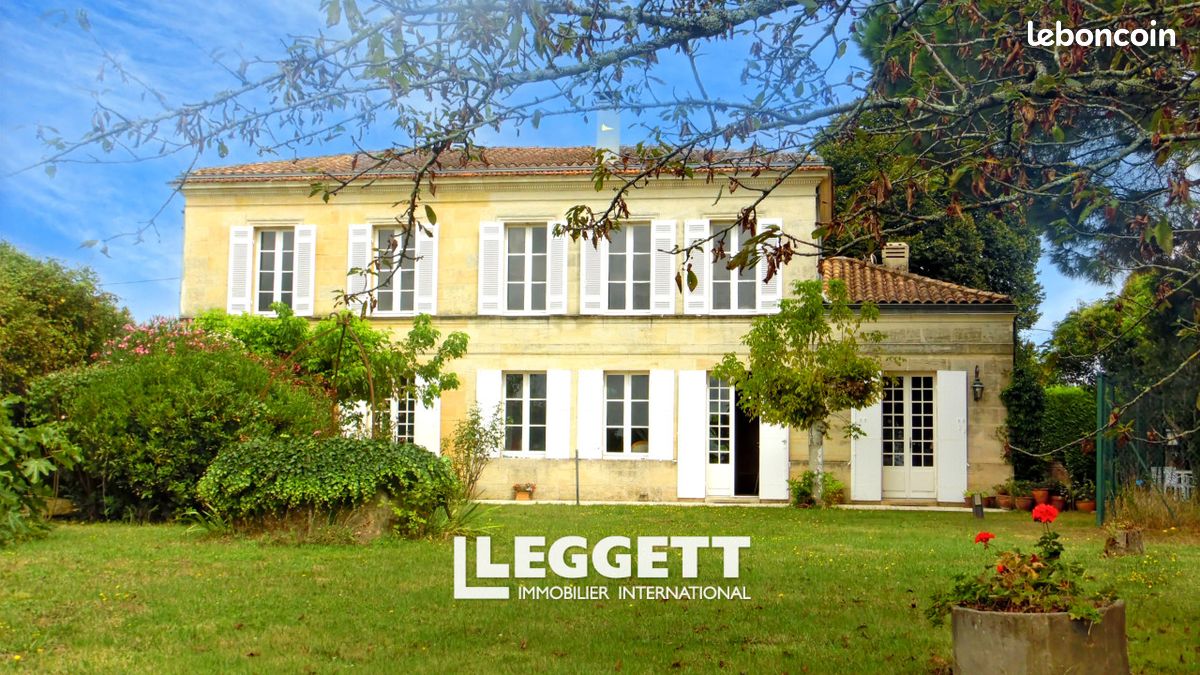 Maison 6 pièces 177 m² · à Bayon-sur-Gironde · 177 m² · 499 500 €