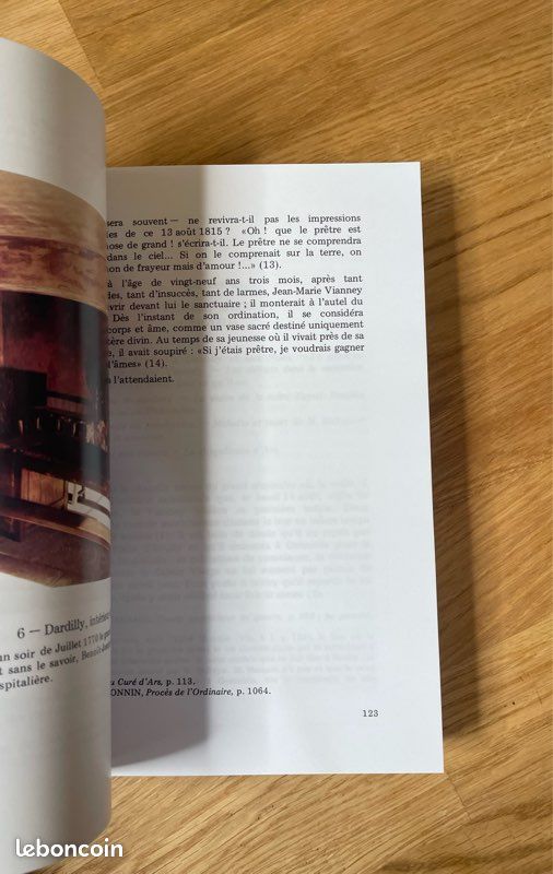 Lot de 2 livres sur le Curé d’Ars – Francis Trochu - Michel de Saint Pierre (image 10)