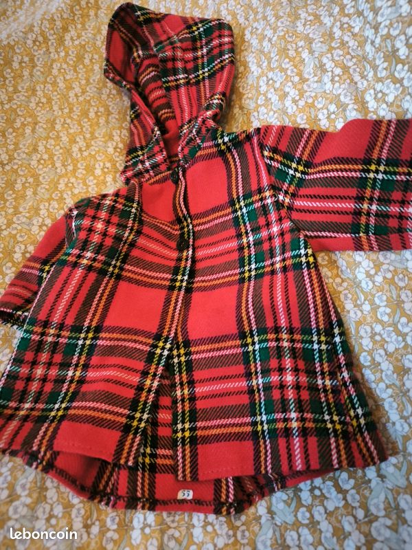 Manteau poupée ancien (image 1)