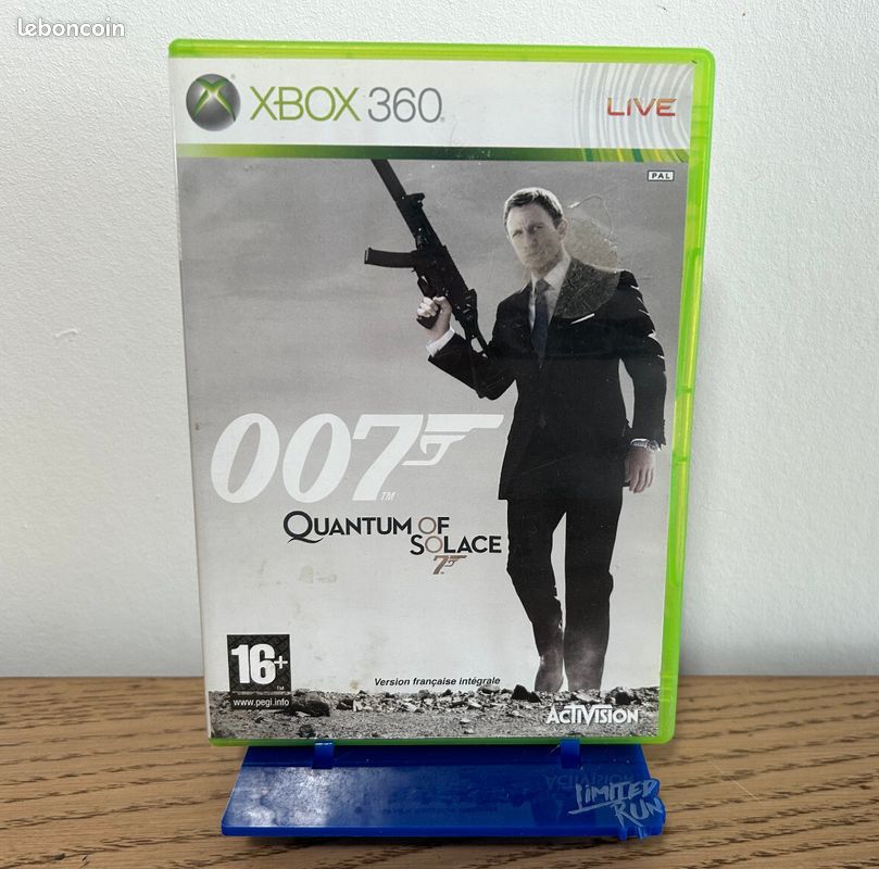 007 Quantum Of Solace Sur Xbox 360 (PAL) – Jeu Complet, Bon état, Action Et Aventure