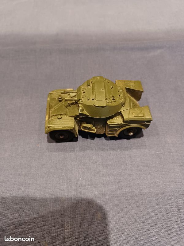 Dinky Toys AML Panhard Mecano France 814 - Vert Militaire 1/43 - Vintage Avec Antennes