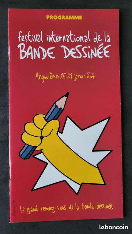 Lot 7 programmes festival bd angouleme annee 2007 a 2019 (image 4)