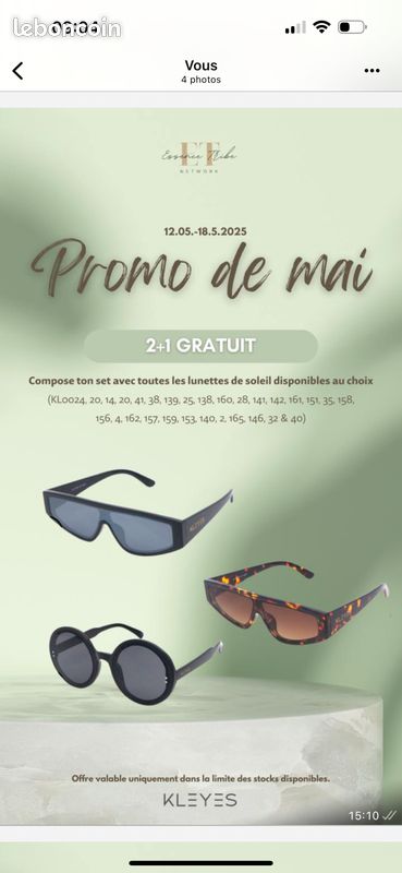 Lunette solaire Montres Bijoux