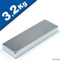 Lot de 10 Aimant Terre Rare 25x11x3 (image 2)