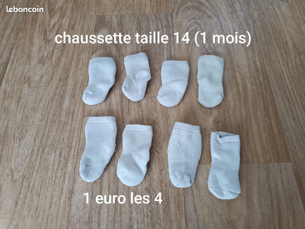 Chaussette Chausson BÃ©bÃ© Taille 17 Chausson Bébé En Cuir Souple