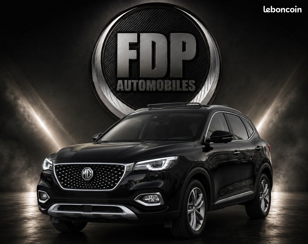 ⚫MG EHS NOIR HYBRIDE 258 CH LUXURY PHEV / Garantie 12 Mois / Caméra de Recul / Régulateur Adaptatif / Sièges Cuir / Toit Pano / FAIBLE KM (image 1)