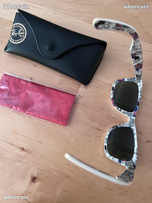 Ray-Ban Wayfarer RB2140 London Print – Édition spéciale (image 4)