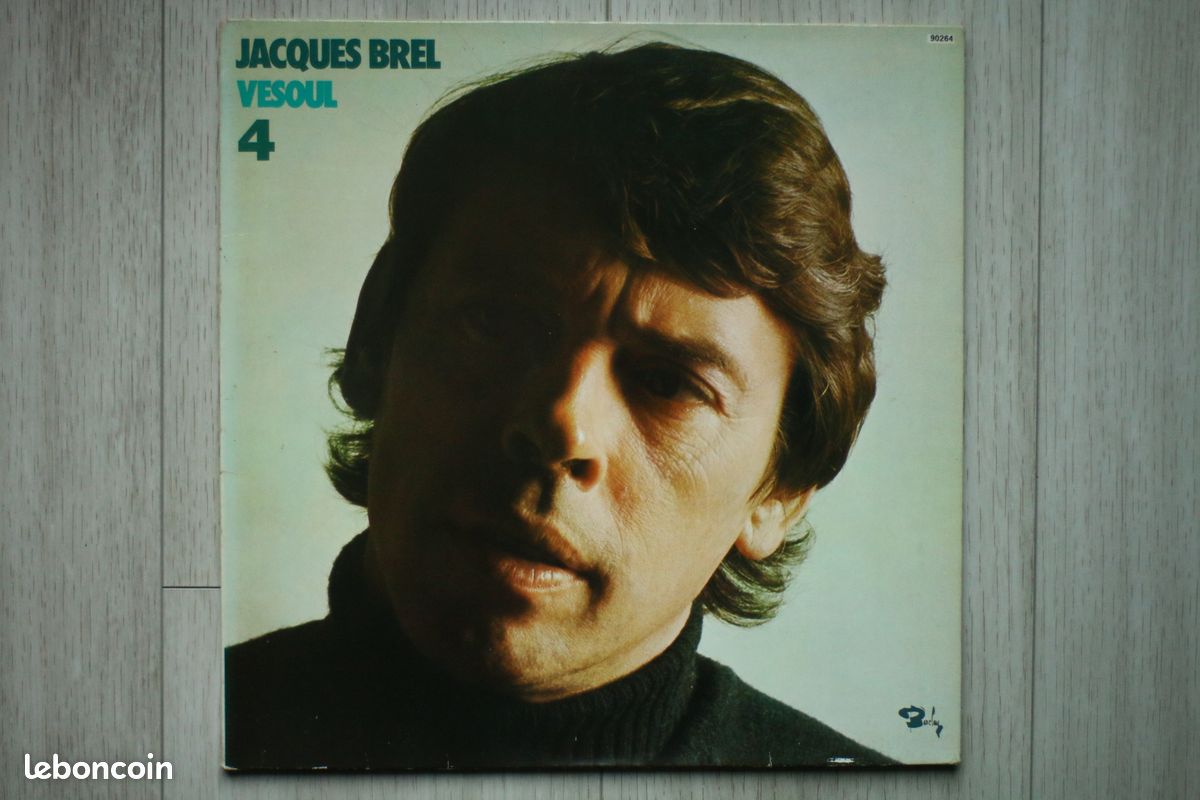 Jacques Brel – Vesoul – Album 33 tours (image 1)