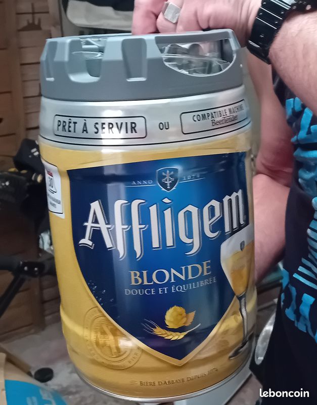 Tireuse à bière pour fût de 5L+fût de 5L affligem (image 2)