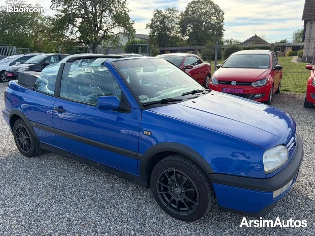 Volkswagen golf 3 cabriolet 1.6 edition karmann (image 12)