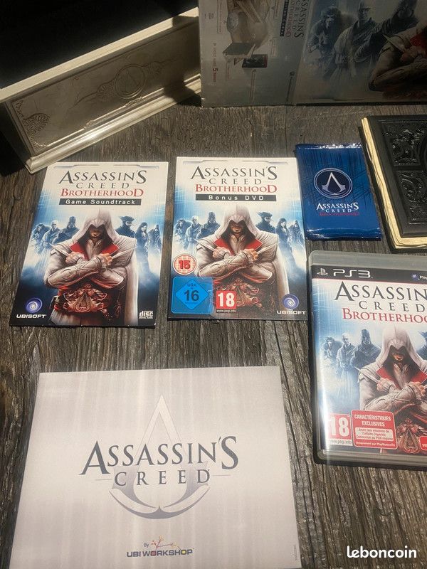 Boîtier Codex Edition Assassin's Creed Brotherhood PS3 - Comme Neuf (jeu Non Inclus)