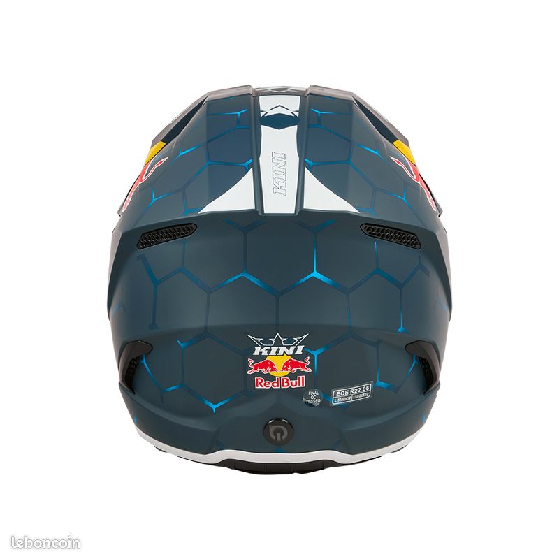 Kini Red Bull MX3 casque Kini Red Bull blue/white (image 3)