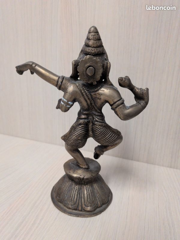 Statue dieu Ganesh en bronze (image 2)