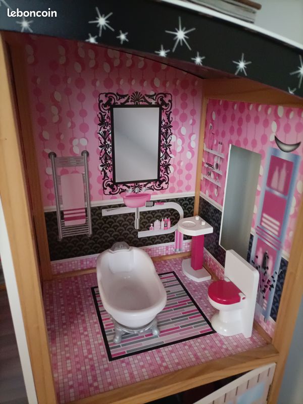 Maison De Poupee En Bois KidKraft Maison De Poupée En Bois Camila Incluant Accessoires Et Maison De Poupee En Bois KidKraft Maison De Poupée En Bois Camila Incluant Accessoires Et