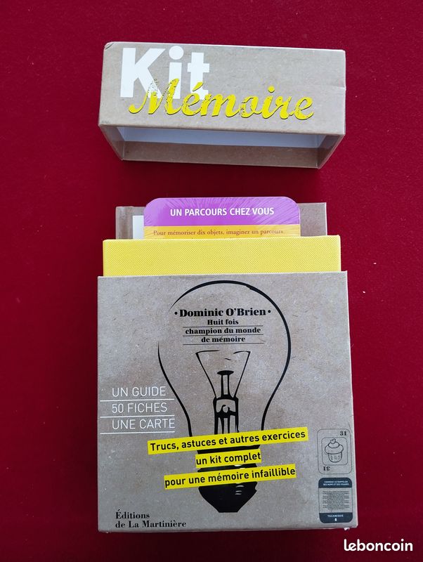 Kit mémoire 50 fiches pratiques (image 1)