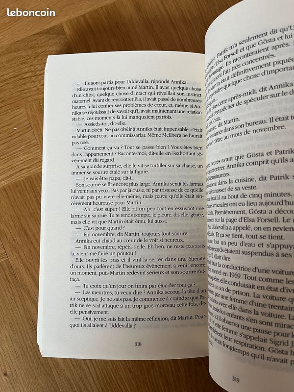 Livre ''L'Oiseau de mauvais augure'', Camilla Läckberg 2006 (image 10)