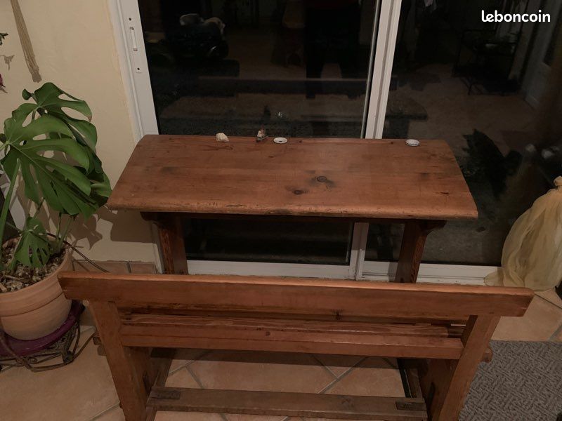 Bureau ancien en bois (image 2)