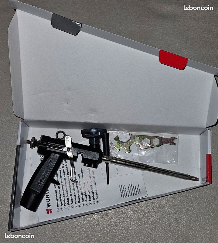Pistolet à Mousse de Construction PU en Métal 2, Pistolet Doseur