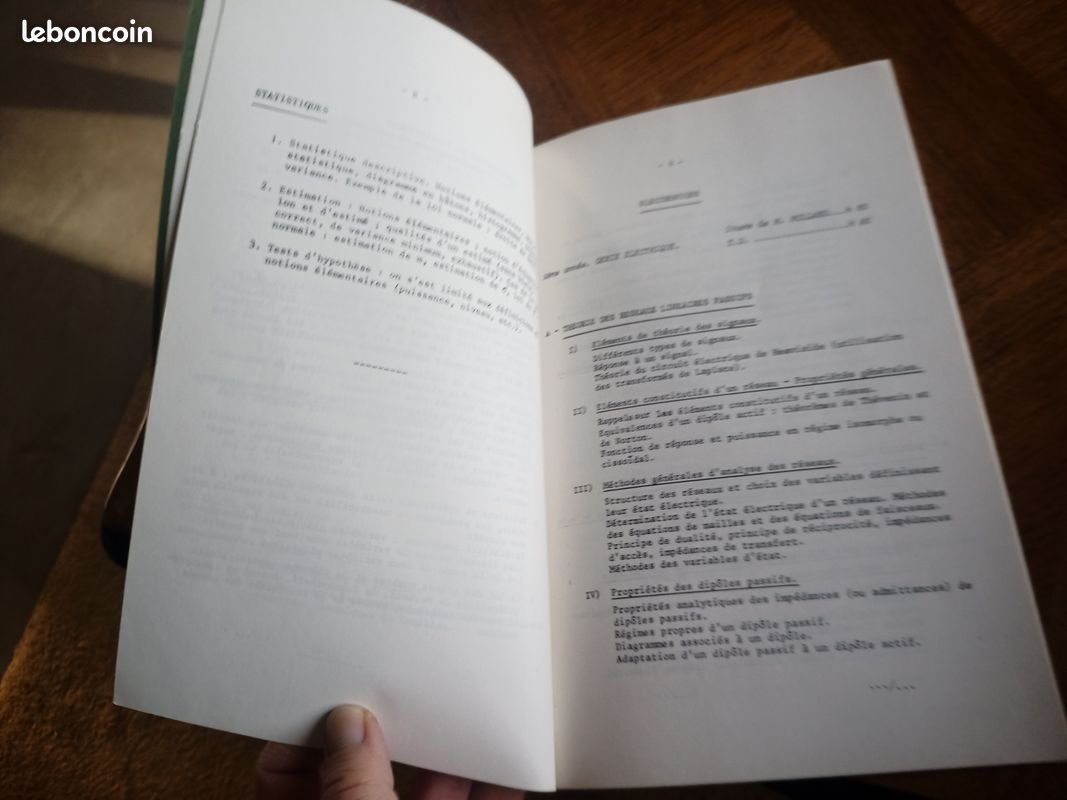 Livre INSA diplôme d'ingénieur 1973 (image 4)