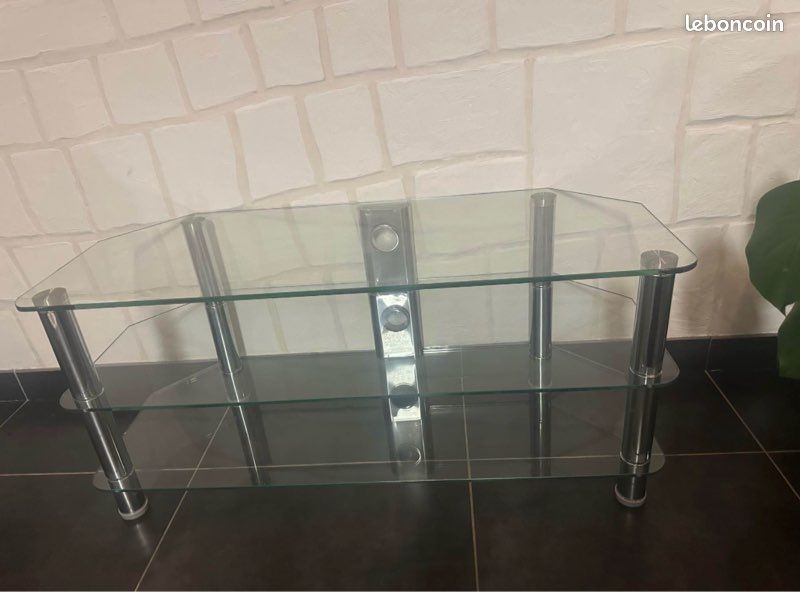 Meuble tv en verre (image 2)