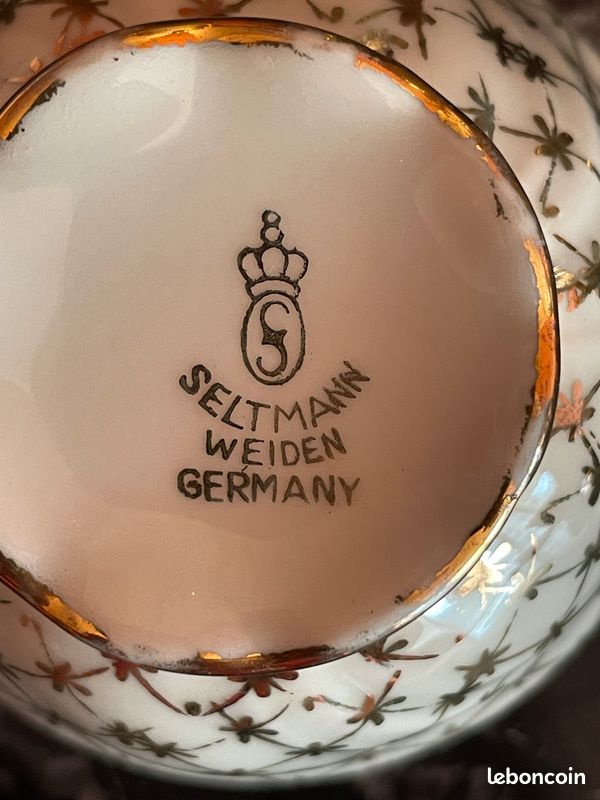 Service à thé / café vintage Porcelaine Seltmann Weiden Bavaria (image 6)