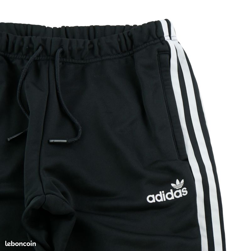 Adidas Jogging Originals 3-Stripes Linear Poly Pants Femme Taille M #QWE7667 (image 3)