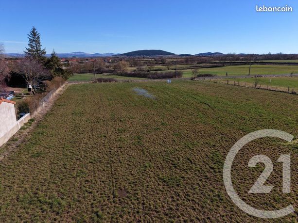 Terrain 1 500 m² Bains