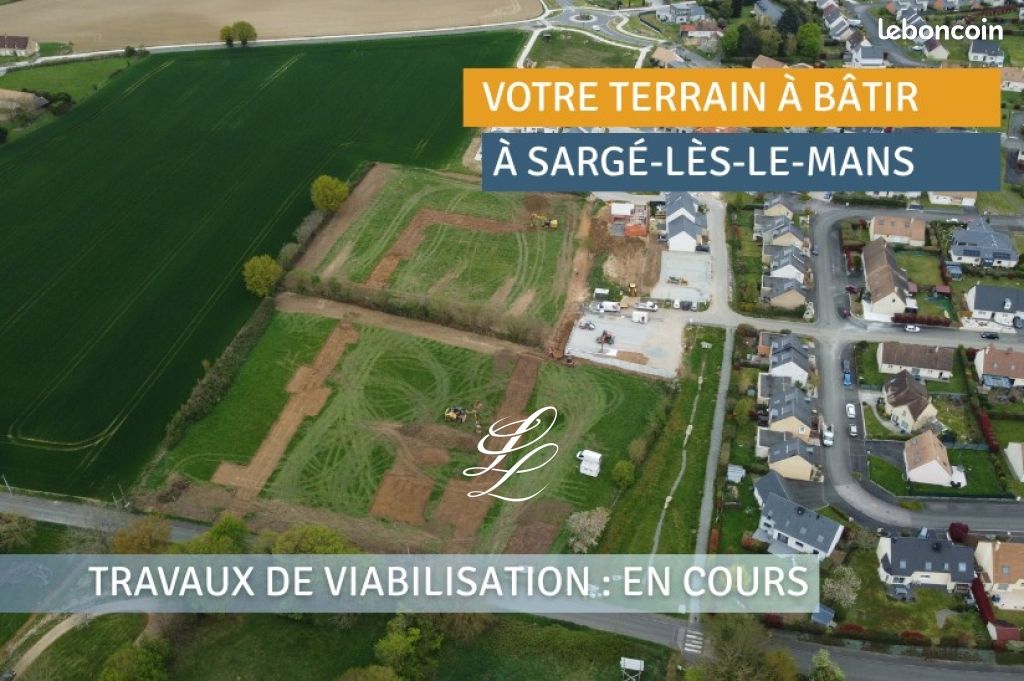 Terrain 401 m² · à Sargé-lès-le-Mans · 83 000 €