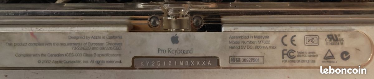 Lot Mac Apple Pro M7803 Vintage (image 7)
