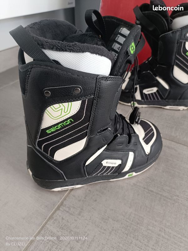 Snowboard + fixation+ chaussures (image 4)