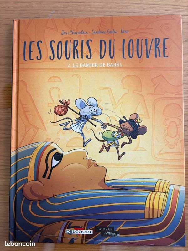 Les souris du Louvre tome 2 le damier de Babel (image 2)