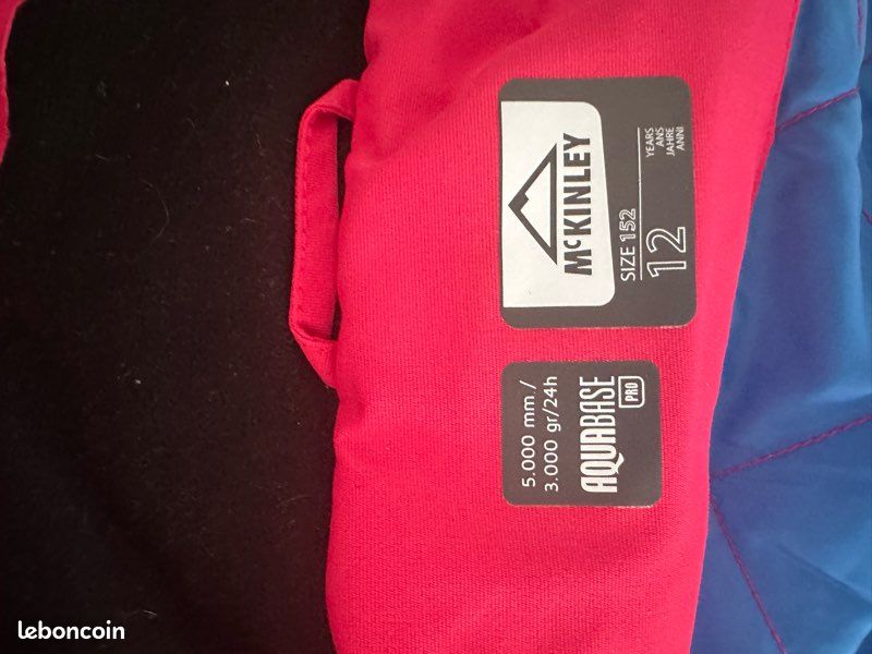 Veste De Survêtement McKinley Pour Garçon 9-10 Ans, Verte, Avec Capuche Et Poches Zippées, état Correct