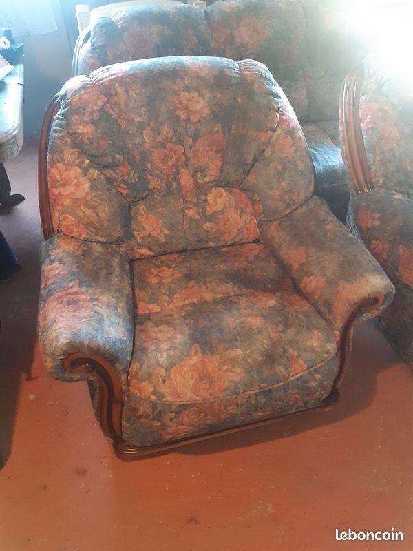 Ensemble canapé +2 fauteuils (image 3)