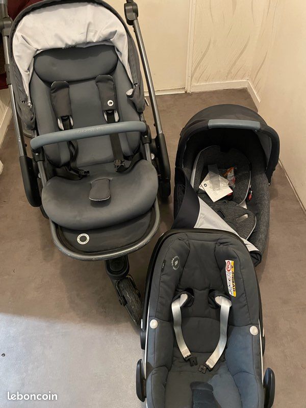 Poussette Nova 3 Trio Maxi Cosy et Landau (image 1)